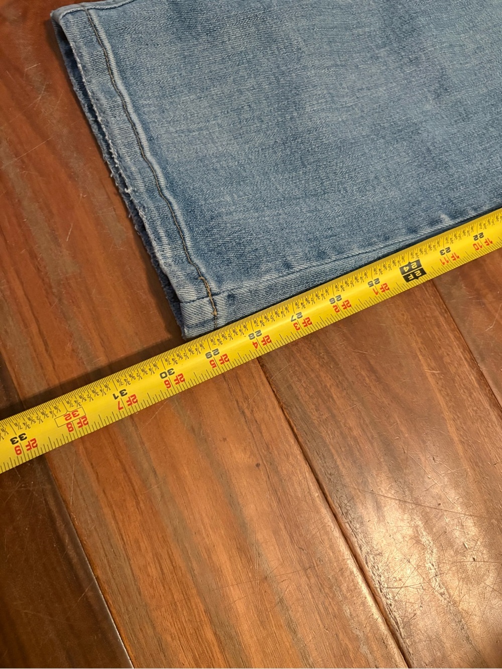 Judy Blue Straight Fit Jeans Size 11/30 Light Wash High Rise Straight Leg (1184) - Picture 2 of 10